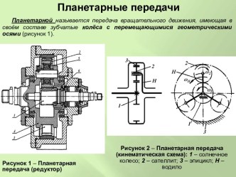 Планетарные передачи