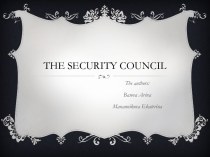 The security council