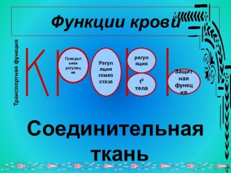 Функции крови-Соединительная ткань