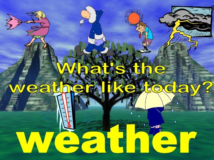 What's the weather like today?weather
