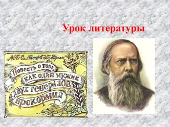 Повесть о том, как один мужик двух генералов прокормил М.Е. Салтыков-Щедрин