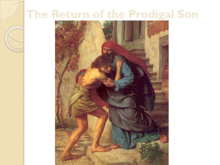 The Return of the Prodigal Son