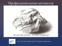 Профессиональный мотиватор