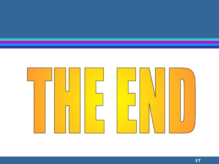 THE END