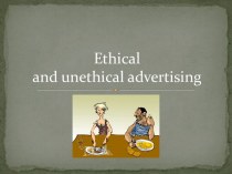 Ethical and unethical advertising
