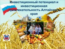 Инвестиционный потенциал и инвестиционная привлекательность Алтайского края