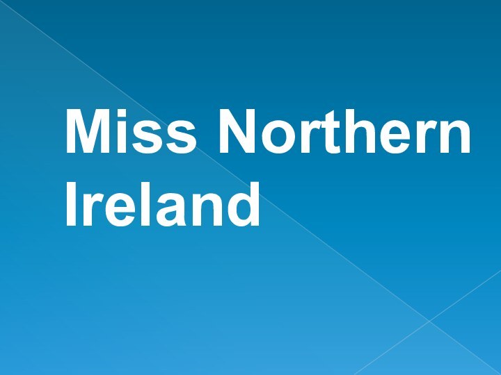 Miss Northern Ireland