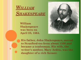 William shakespeare