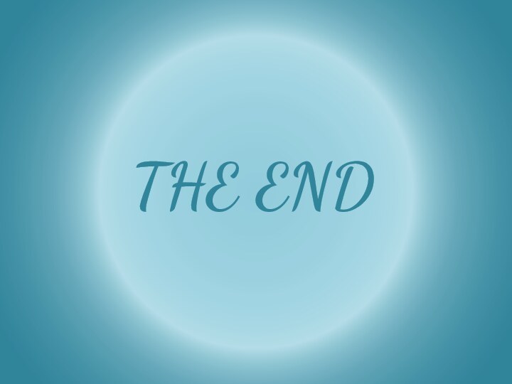 The End