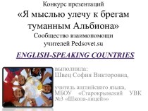 English-speaking countries