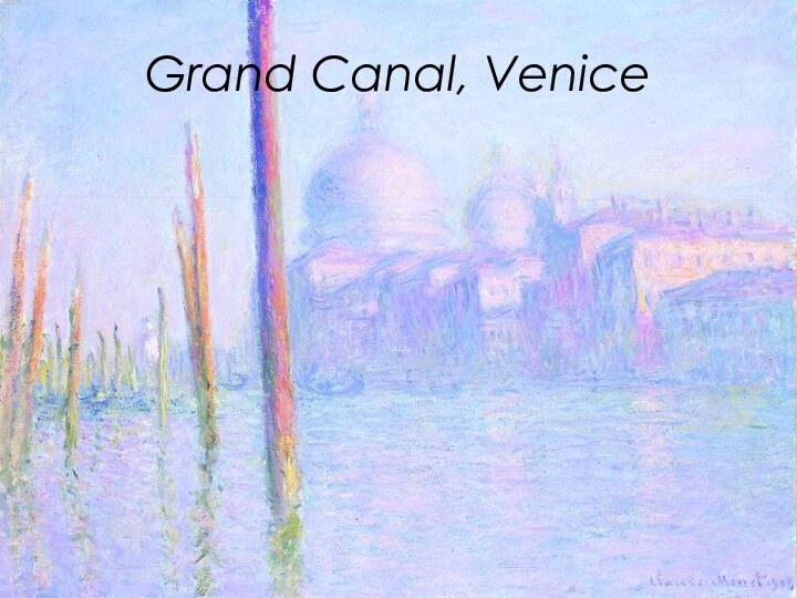 Grand Canal, Venice