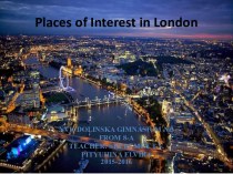 Places of interest in london