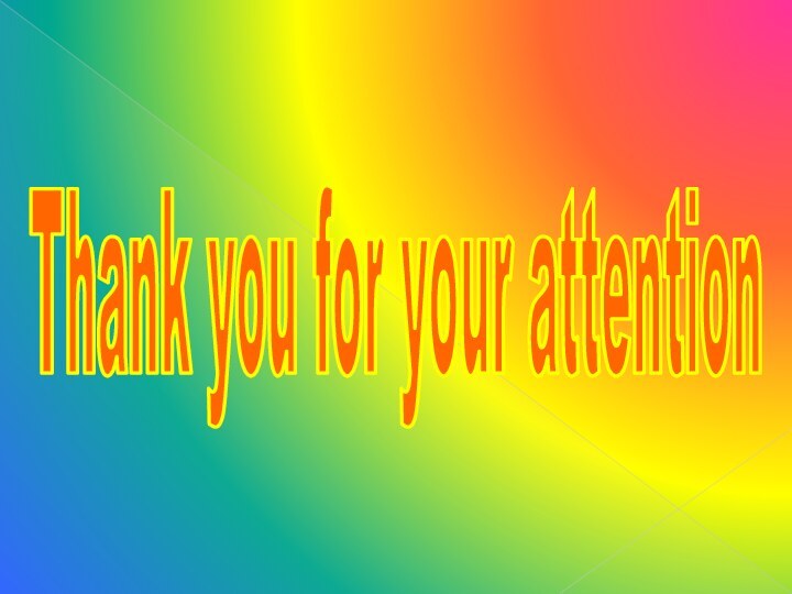 Thank you for your attention