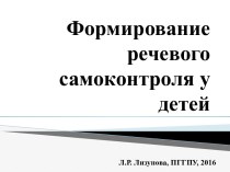 Л.Р. Лизунова, ПГГПУ, 2016