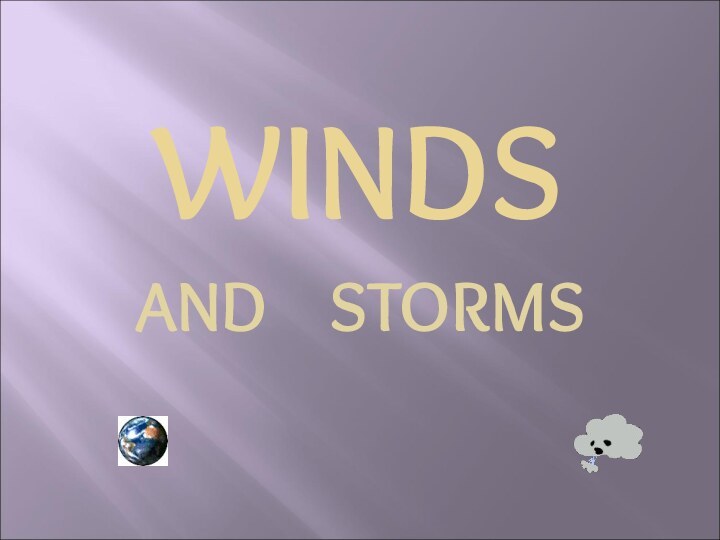 WINDSAND  STORMS