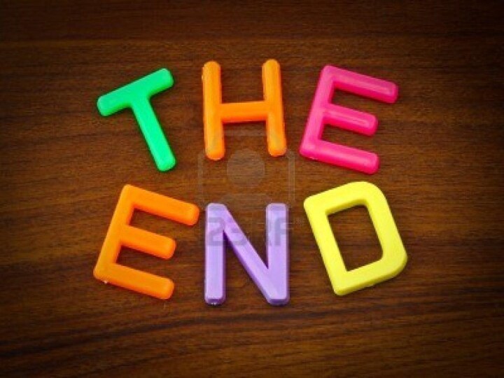 The end