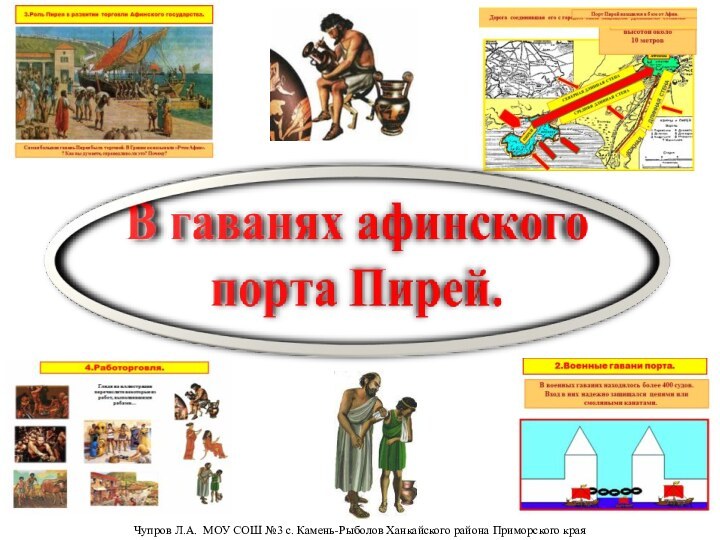 Чупров Л.А. МОУ СОШ №3 с. Камень-Рыболов Ханкайского района Приморского края