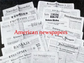 American newspapers