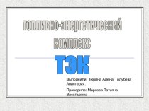 Все о топливно-энергетическом комплексе