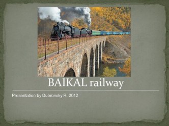 Baikal railway