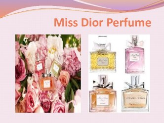 Miss dior perfume