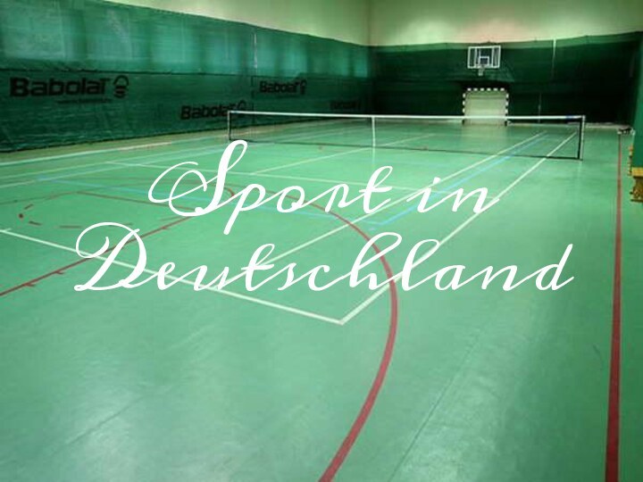 Sport in Deutschland 