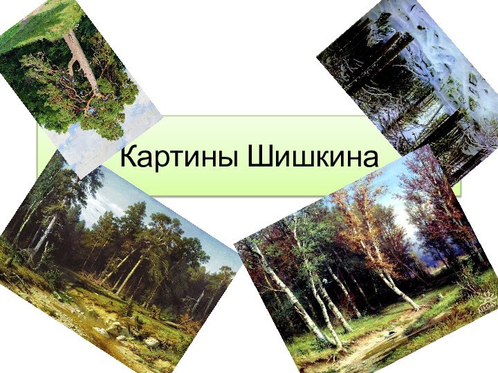 Картины Шишкина