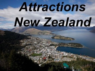 Attractions new zealand