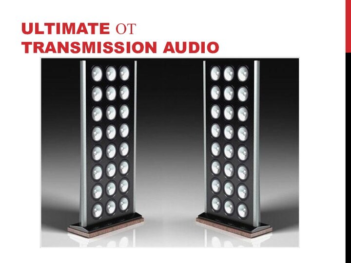 Ultimate от Transmission Audio