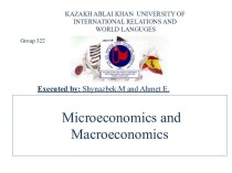 Microeconomics and macroeconomics