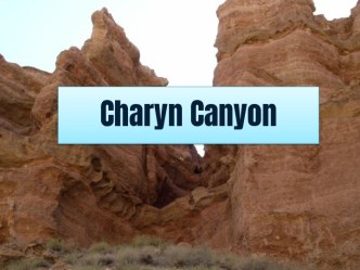 Charyn canyon