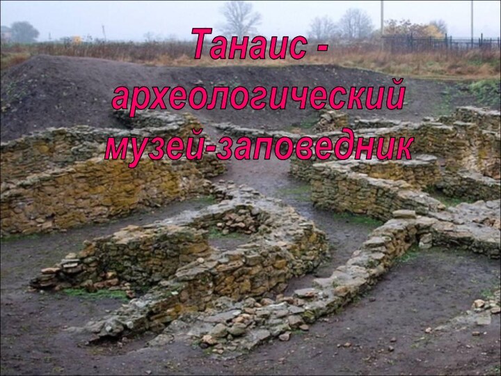 Танаис - археологический музей-заповедник