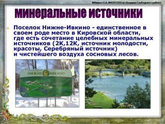 Минеральные источники