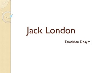 Jack london