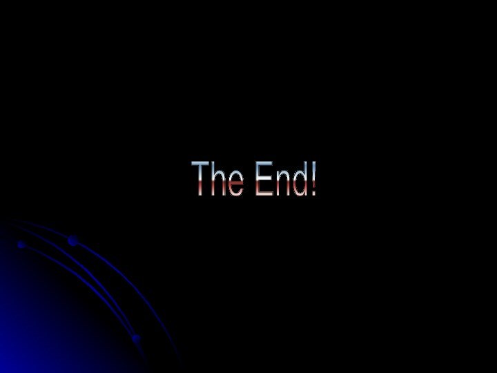 The End!