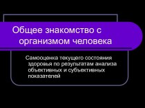 Организм человека