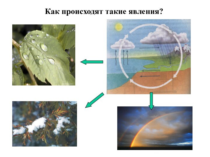 Как происходят такие явления?