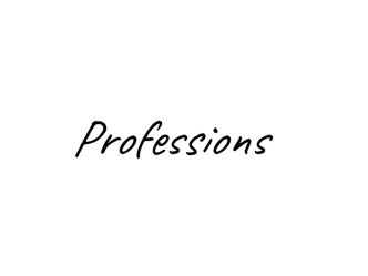 Professions