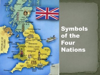 Symbols of the four nations