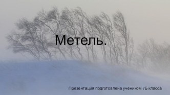 Метель.