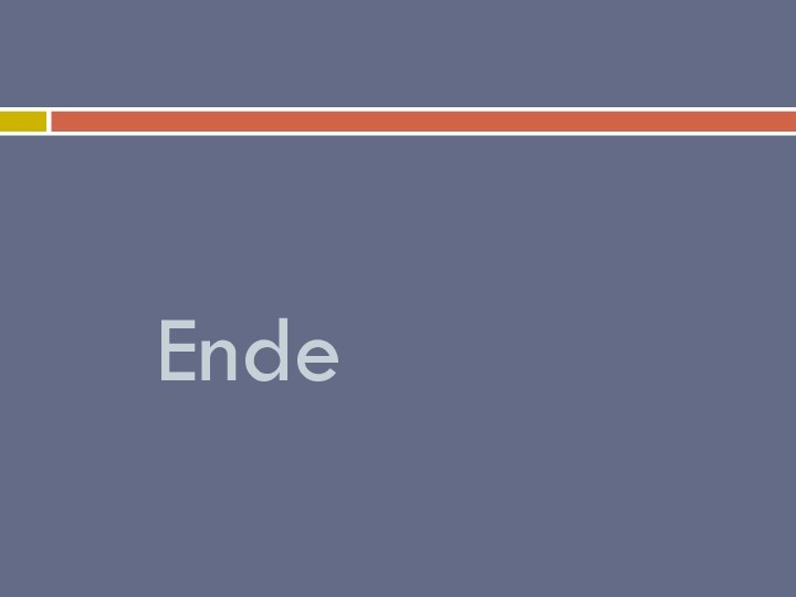 Ende