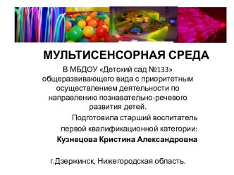 Мультисенсорная среда