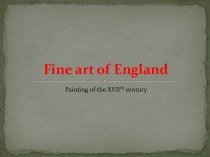 Fine art of england