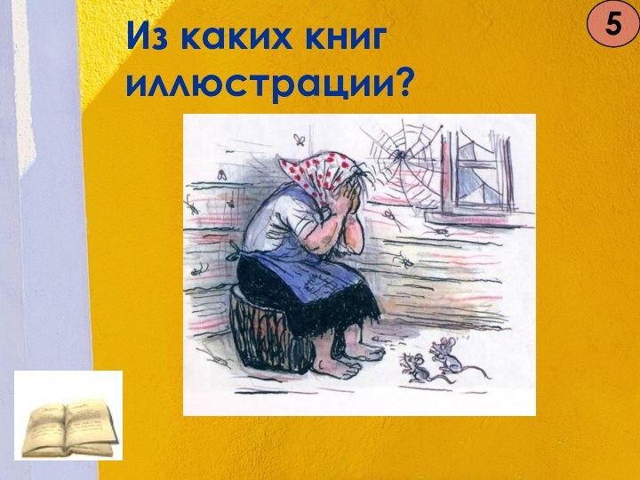 Из каких книг иллюстрации?5