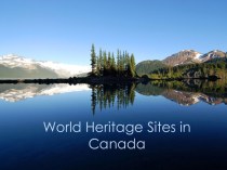World Heritage Sites in Canada