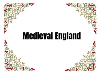 Medieval england