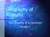 Geography of Australia