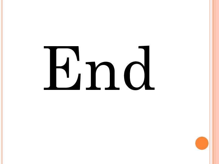 End