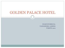 Golden palace hotel