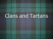 Clans and tartans